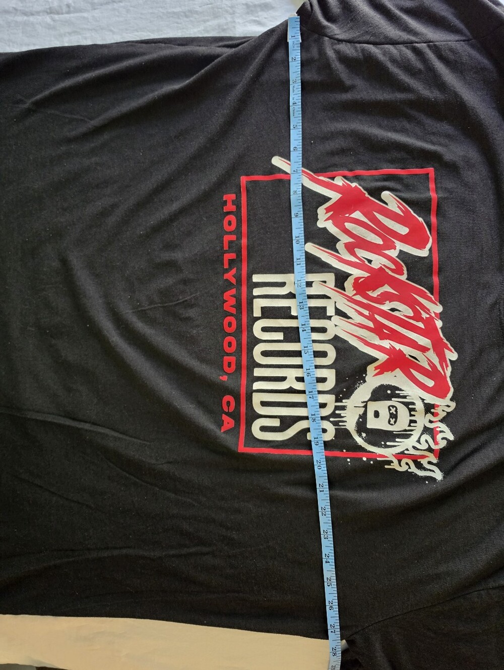 Gstr Rockstar Records T Shirt 4xl Hollywood Ca Journey To Bliss Black Graphic View 4